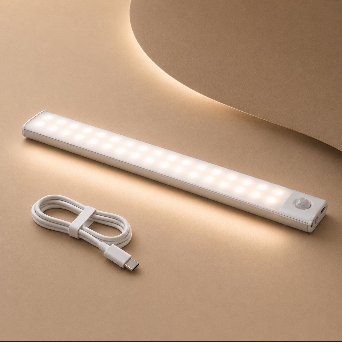 Lampe intélligente rechargeable NURLED avec détecteure de mouvement et recharge USB-C